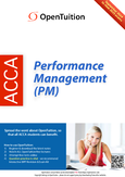 APM (P5) - ACCA - ACCA Advanced Performance Management - Studocu