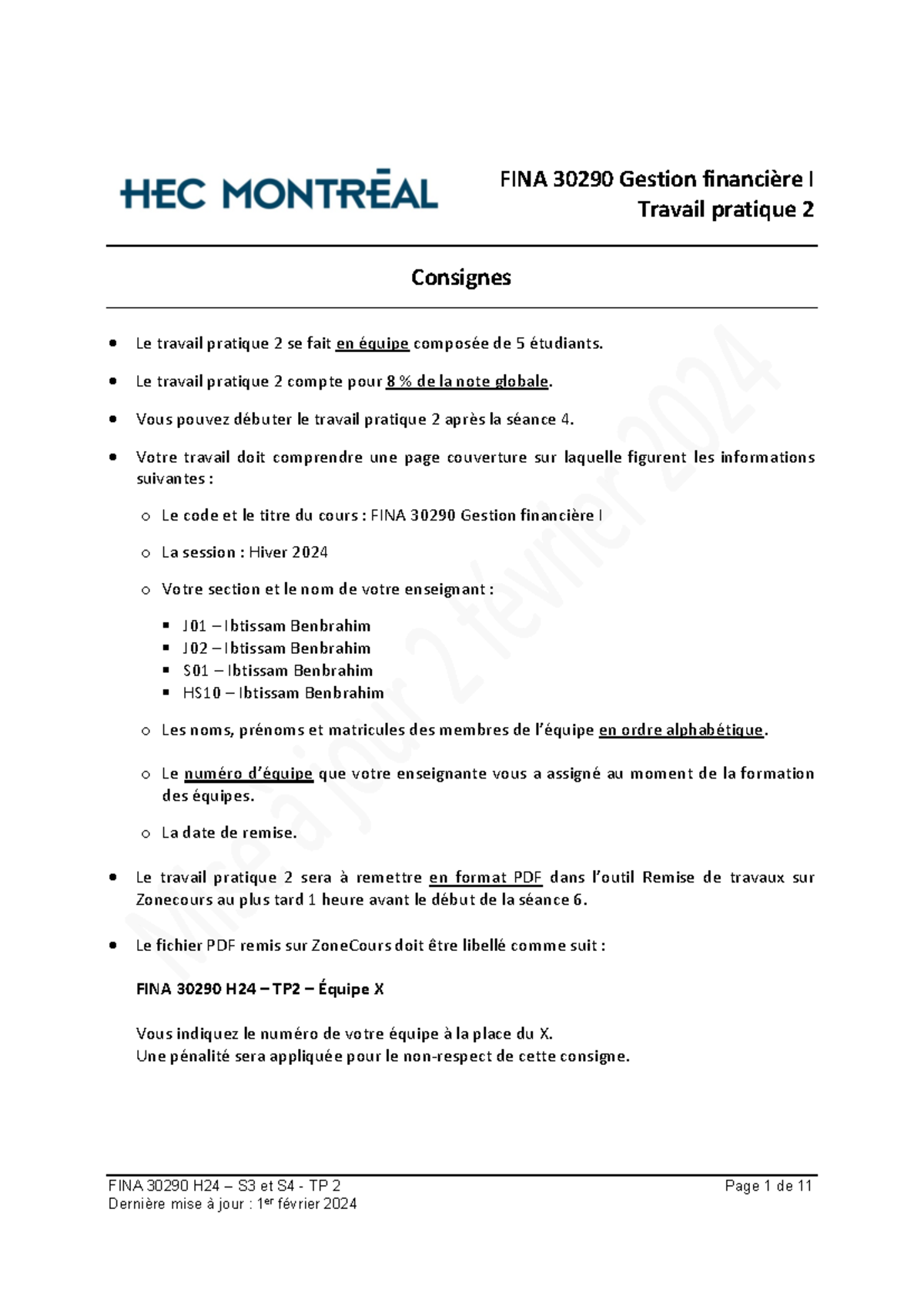 FINA 30290 H24 - TP 2: Directives et Mise en Situation - Société Cloud ...