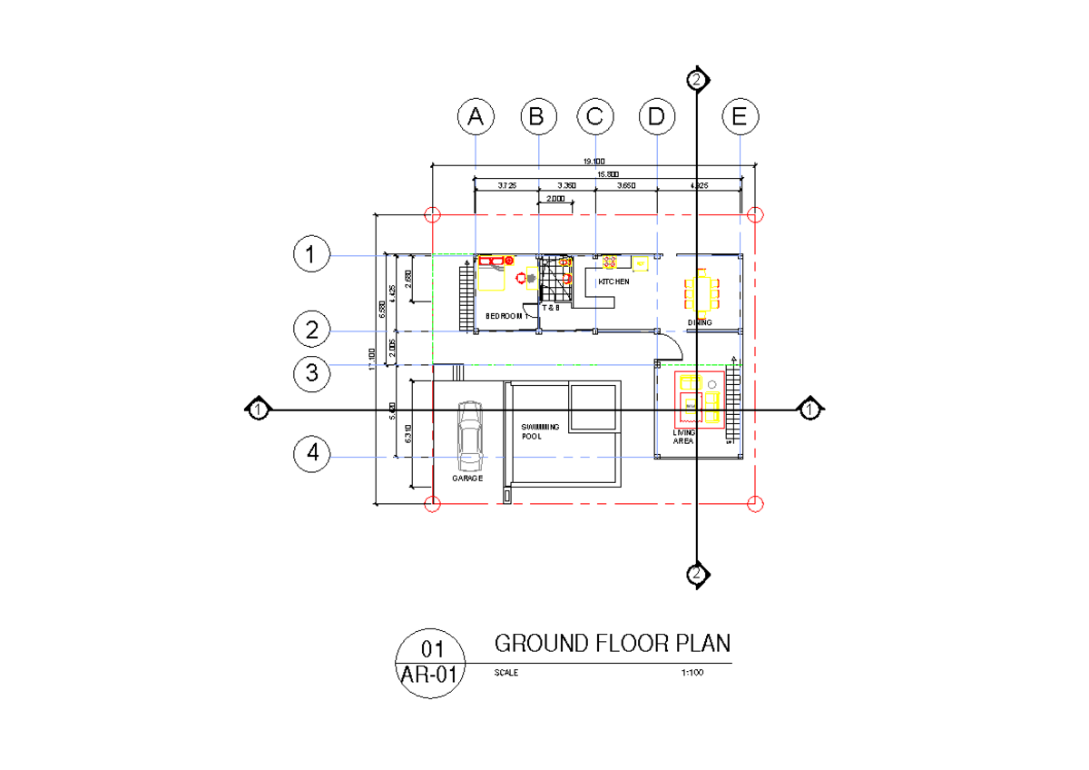 Ground Floor plan - safasf - BS in Civil Engineering - 17. 4. 2. 5. 2 ...