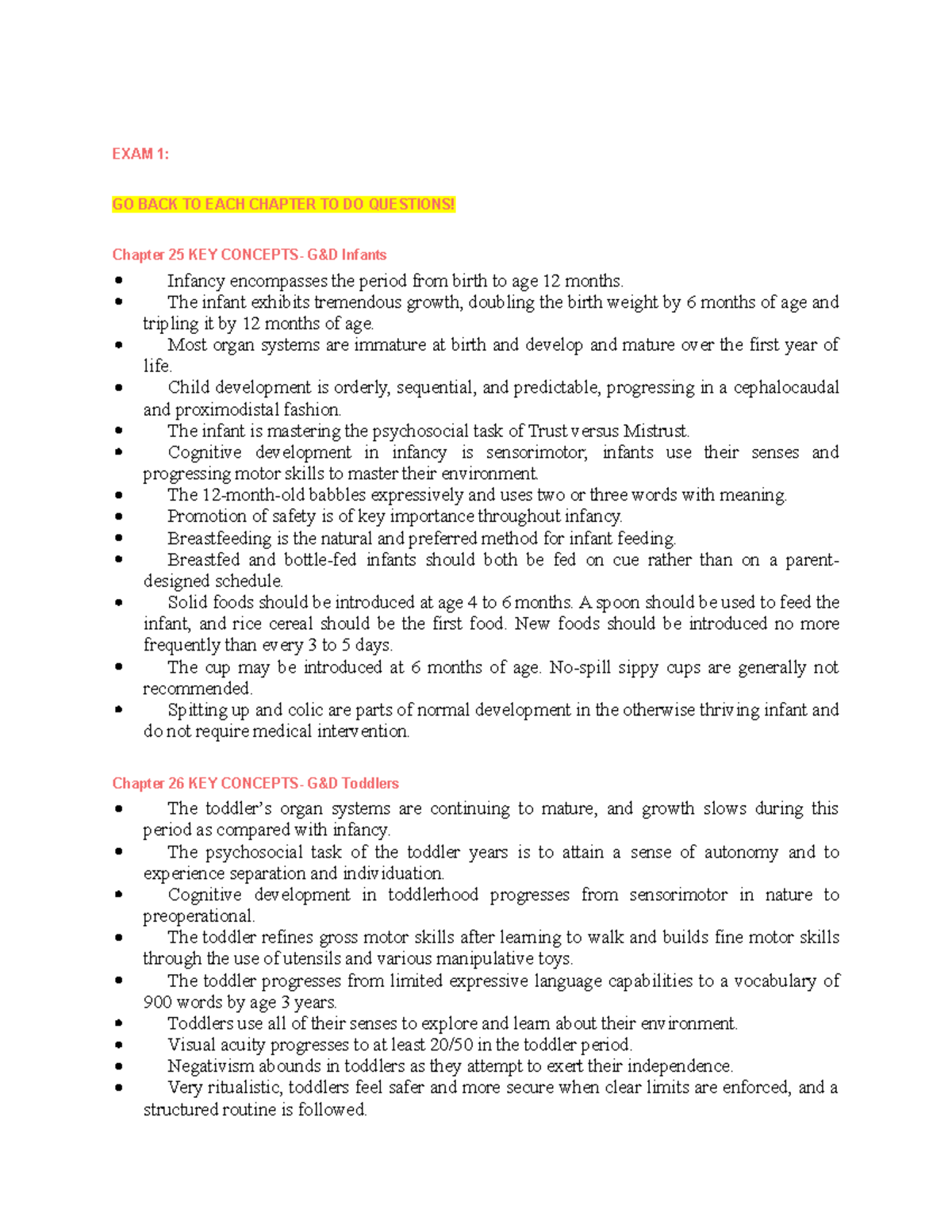 Key Concepts - Growth and Development in Maternity & Pediatric Nursing ...