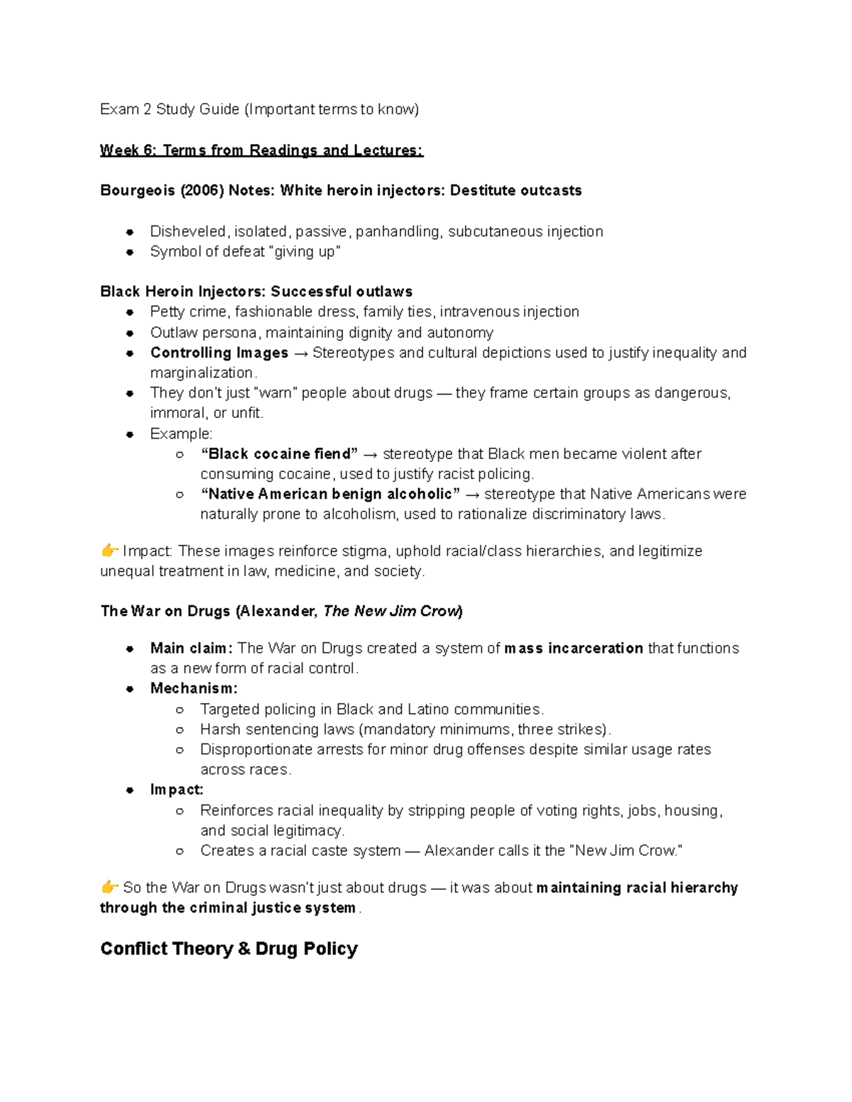 Exam 2 Study Guide: Key Terms and Concepts - Studocu