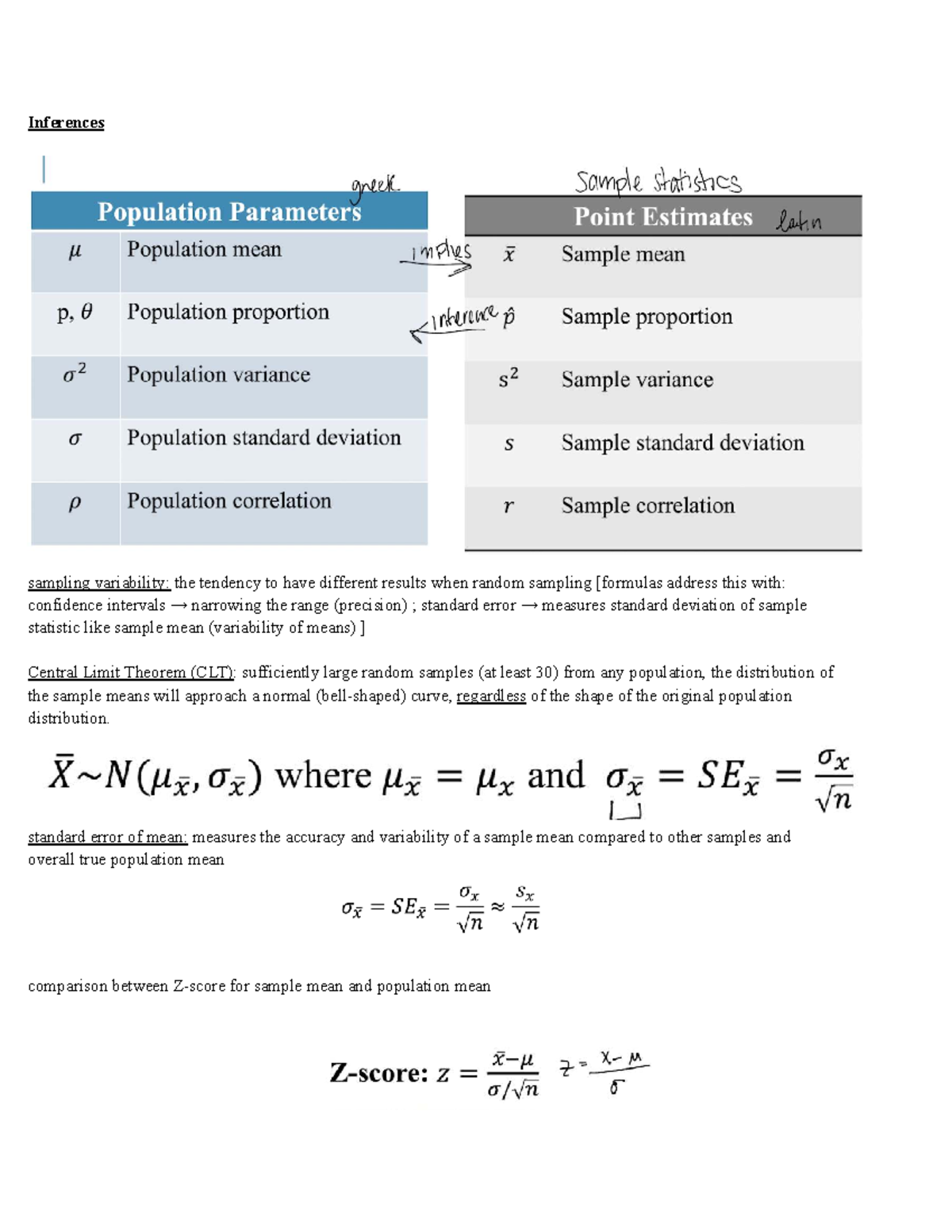 Sampling Distributions and the Central Limit Theorem (STAT 202) - Studocu