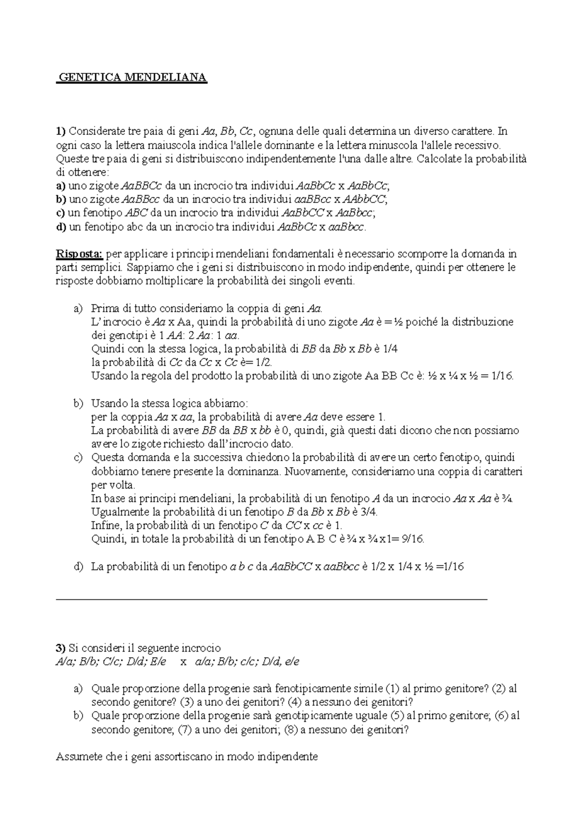 esercizi-svolti-di-genetica-mendeliana-gennaio-2023-studocu