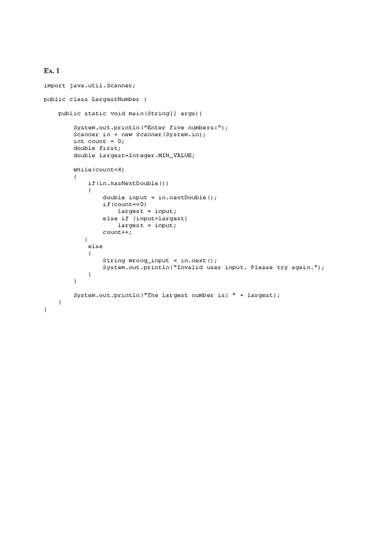 Java Programming Midterm Exam April 2016: Sample Solutions & Tips ...