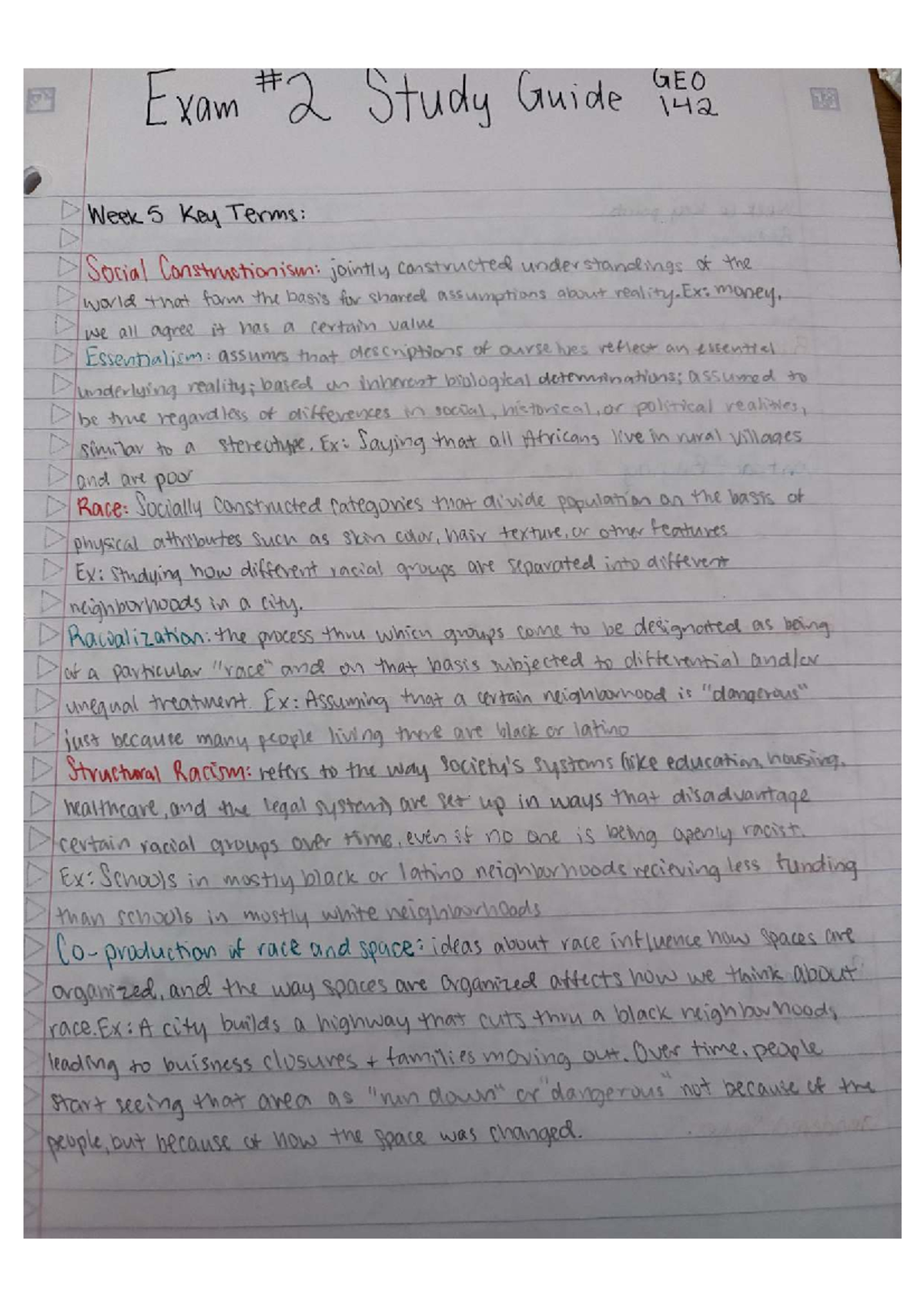 Final Exam Study Guide GEO 142: Key Terms and Concepts - Studocu