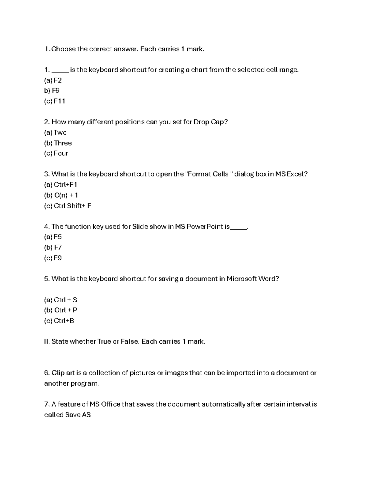 IAB-DIFA Model 5 Exam Notes: MS Office, Tally, QuickBooks & CRM - Studocu
