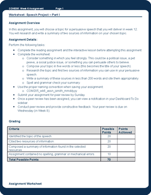 PSY101H Wk3 Assignment 522021HWEHBCBDSVCBD - PSY101: Assignment 3 Page ...