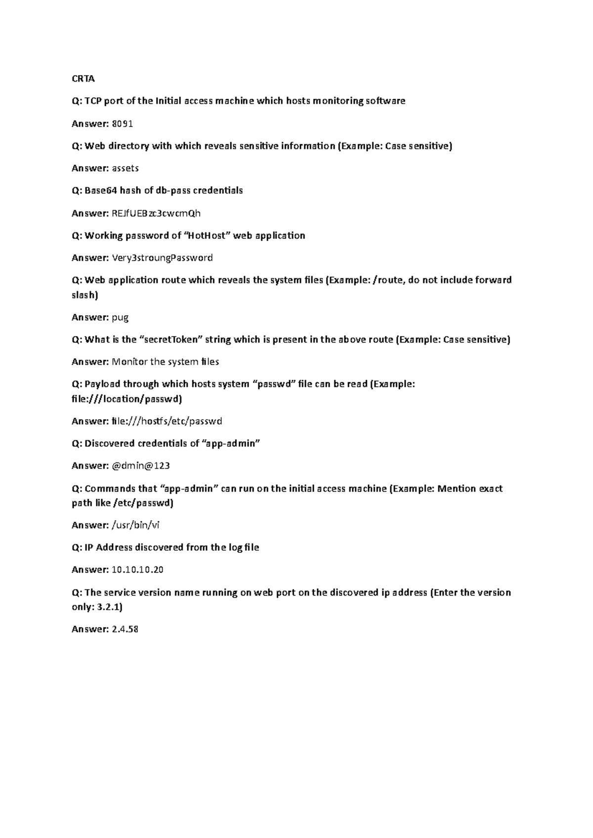CRTA - Monitoring Software Vulnerabilities and Credentials Analysis ...