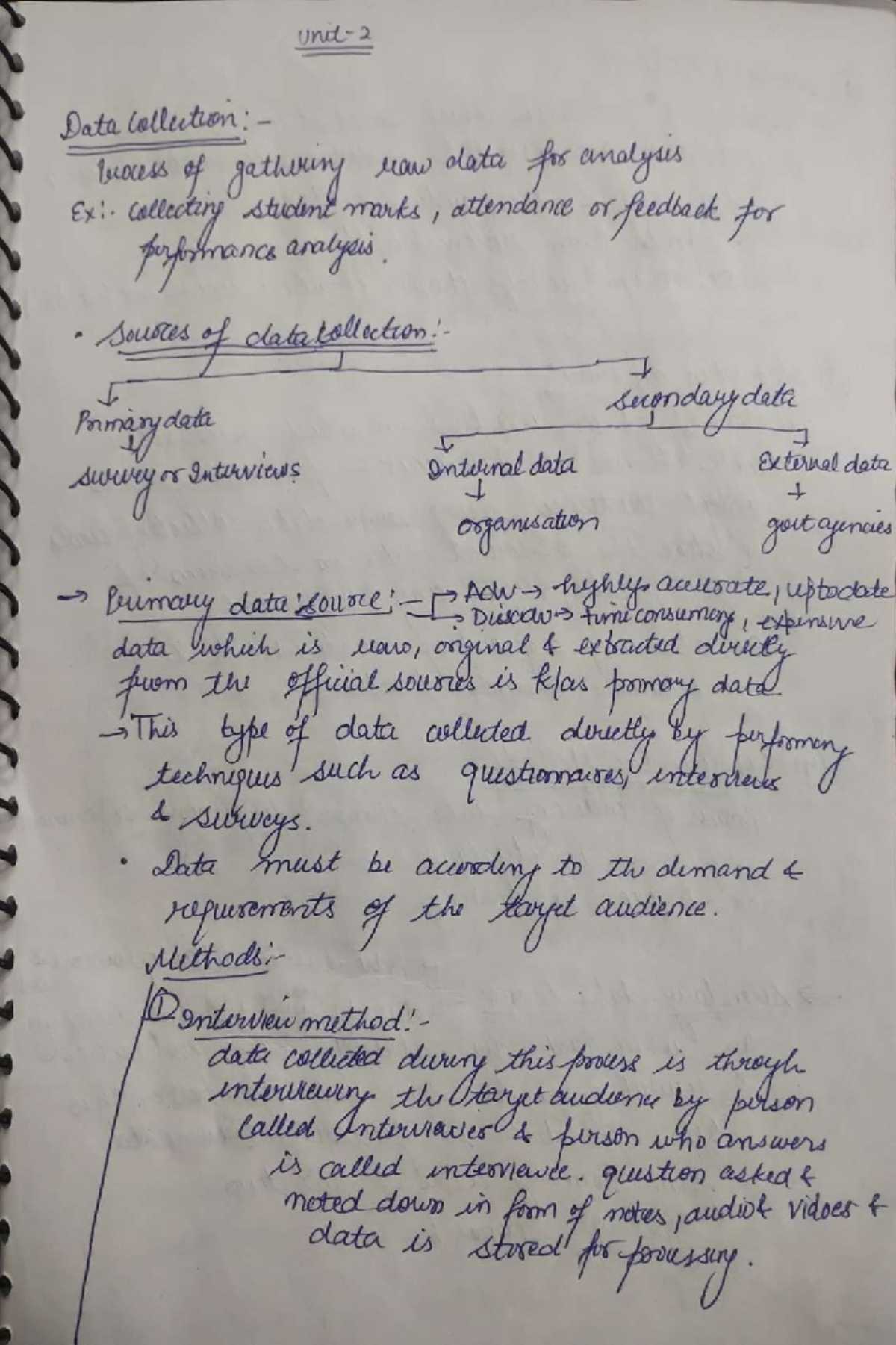 Unit 2 Lecture Notes: Key Concepts and Insights - Studocu