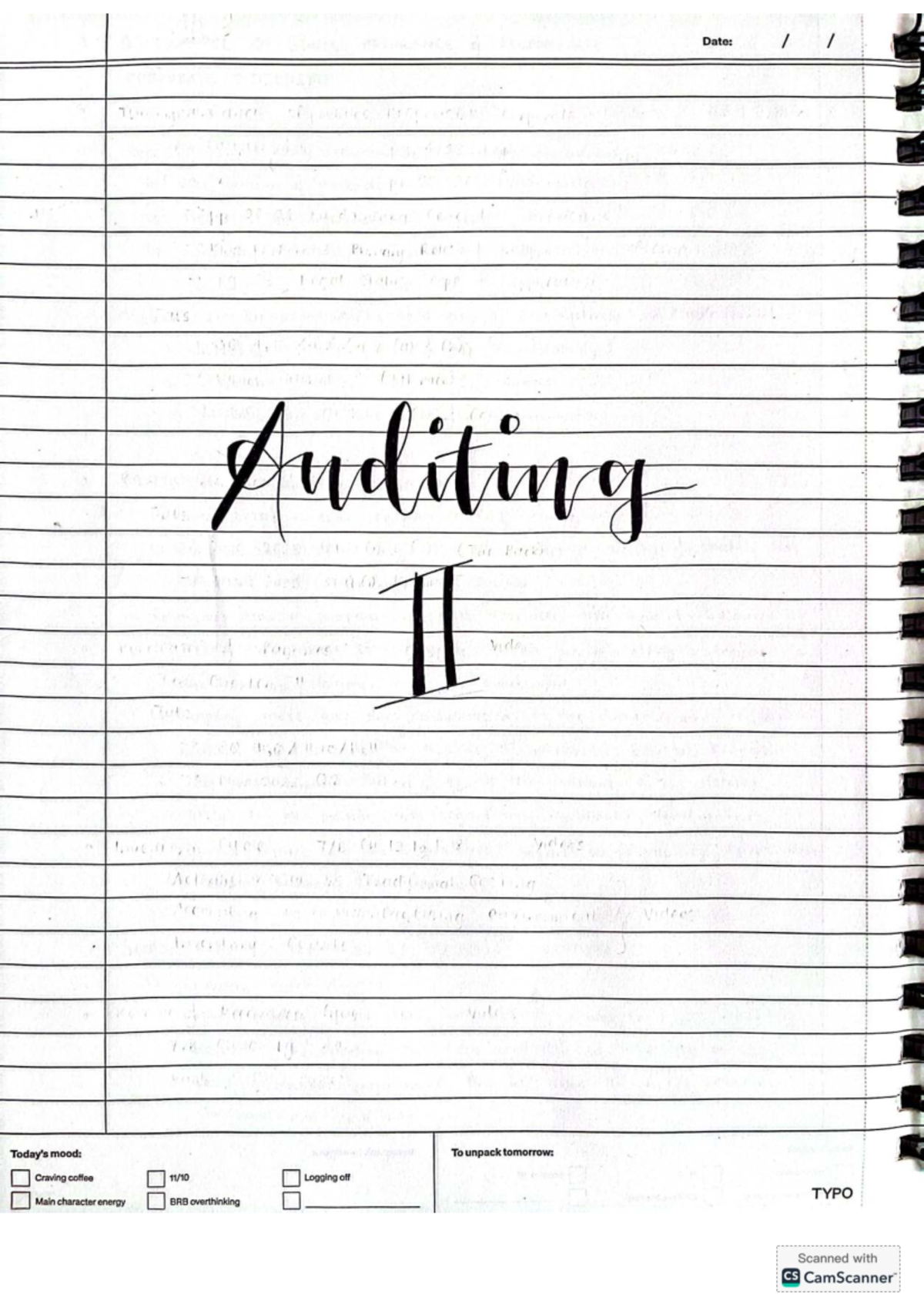 Auditing 2 Notes - Companies Act Overview and Key Concepts - Studocu