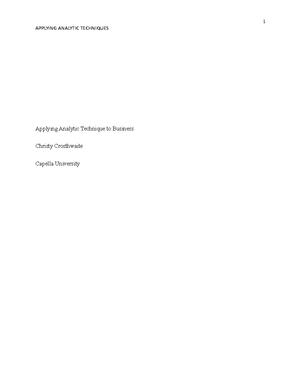 MBA-FPX5008 Analyzing Starbucks Stock Trends and Analytics - Studocu