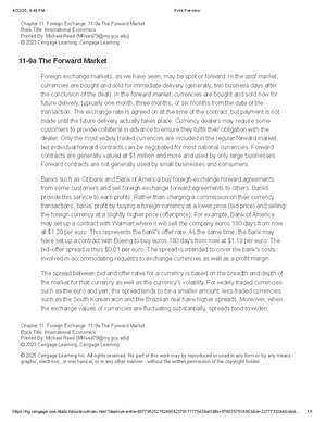 Chapter 11: Foreign Exchange - Analyzing Currency Hedging Effects - Studocu