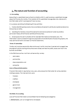 [Solved] Describe the difference between the bank account in the ...