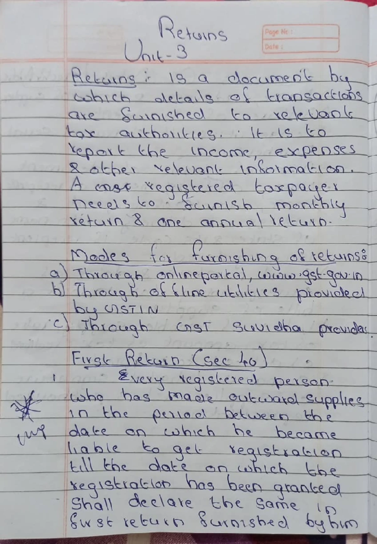 Sixth Semester -2 - Short notes - COLLEGE OF APPLIED SCIENCE ...