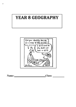 [Solved] how to layout a field work report for geography - Geography ...