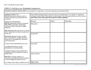 AP Biology Unit 3: Cellular Energetics - Enzymes, Energy, and Fitness ...