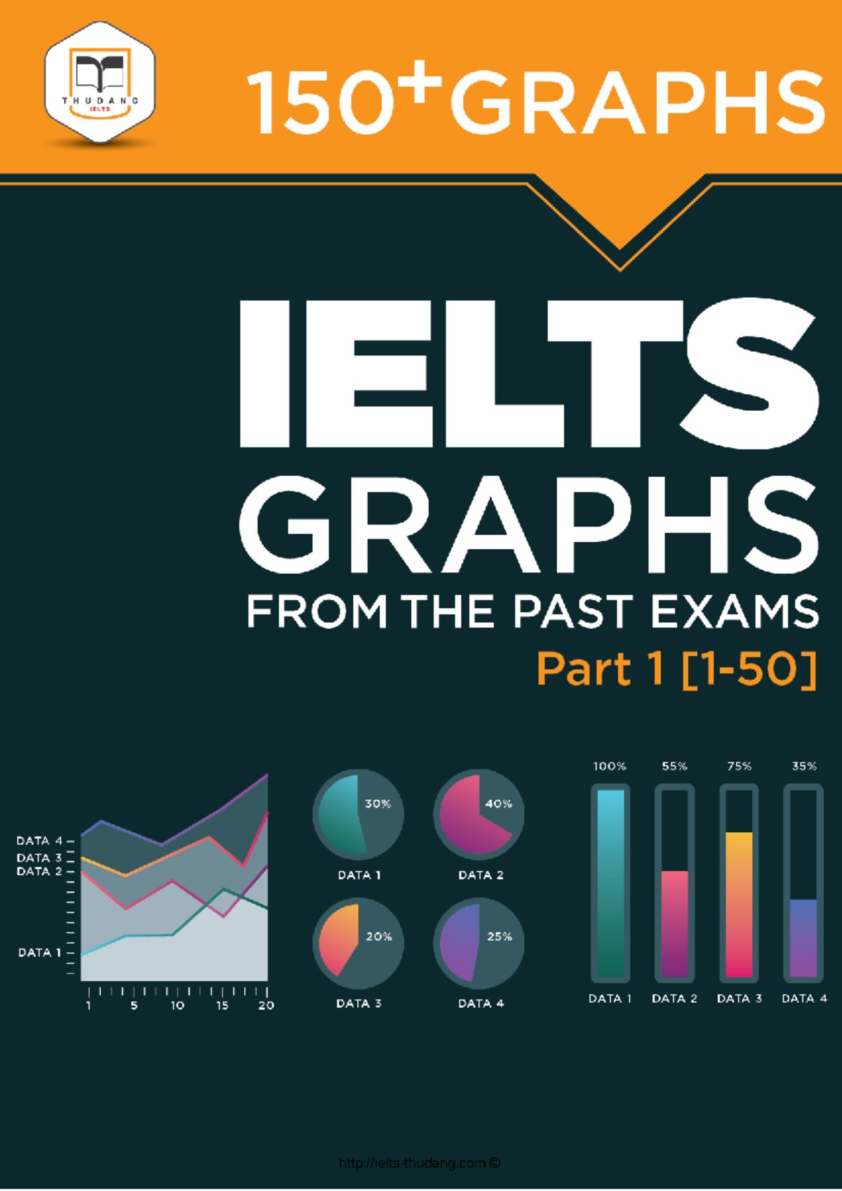 150 Ielts Graphs FROM THE PAST Exams [1-50] - DF THUDANG IELTS IELTS ...