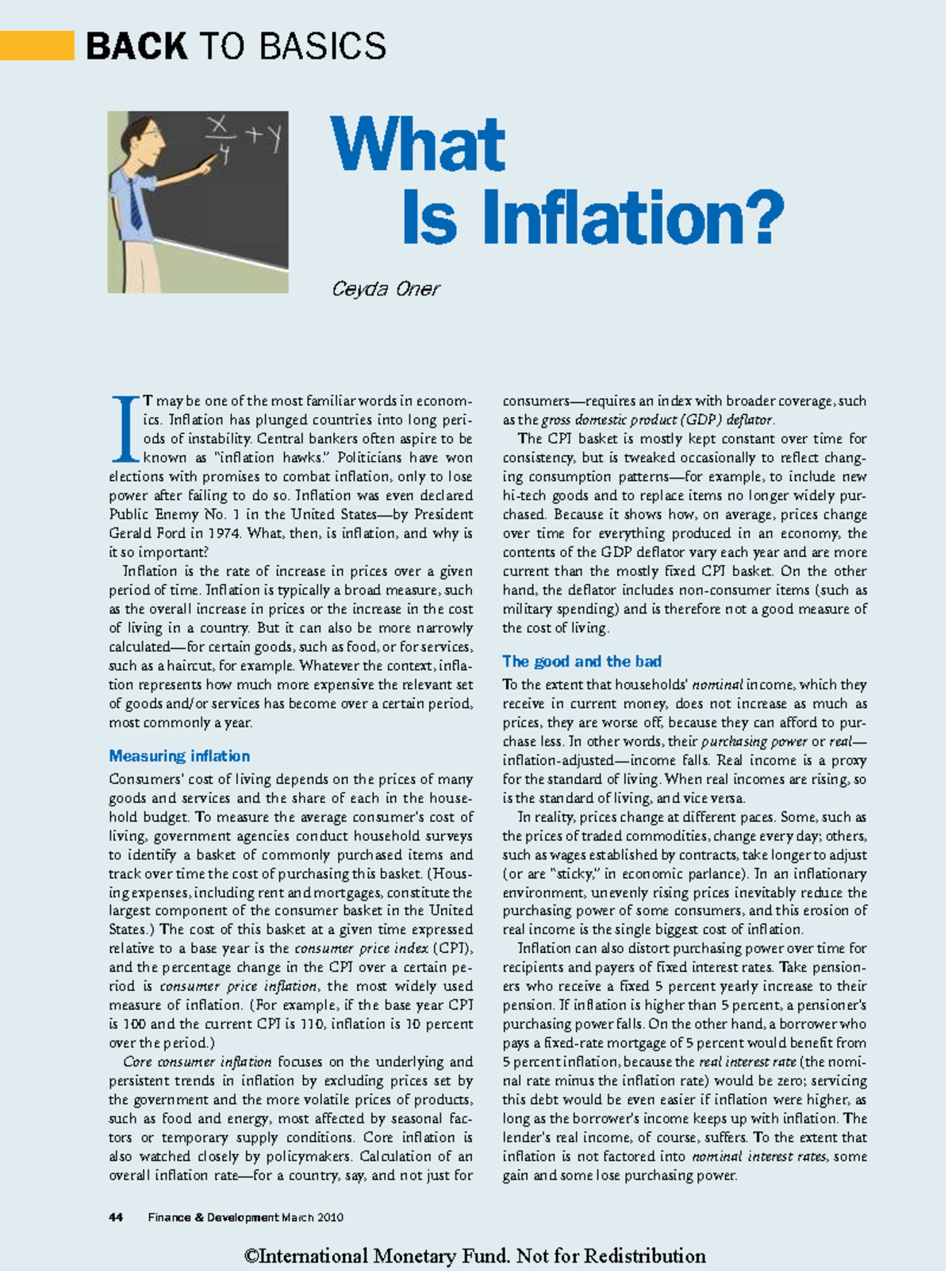 Understanding Inflation: Key Concepts and Impacts - ECON 022 - Studocu