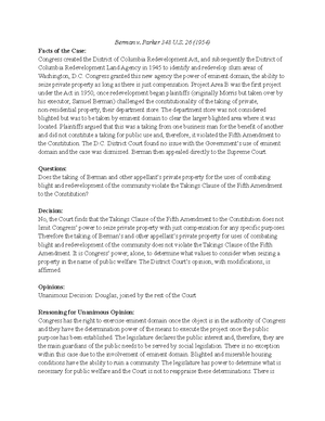 Case Brief 2 - Printz v. United States: 521 U. 898 (1997) Facts of the ...