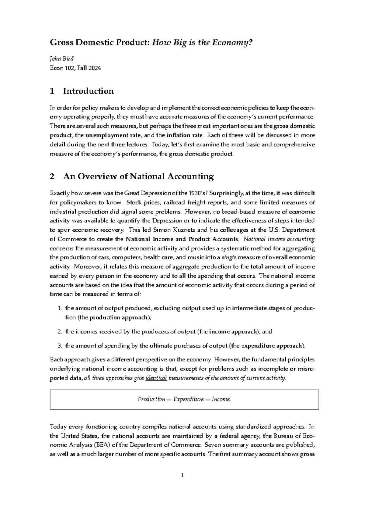 GDP analysis: Understanding national accounting and economic measures ...