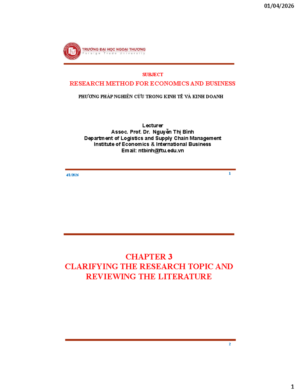 RESEARCH METHODS IN ECONOMICS AND BUSINESS - CHAPTER 3 OVERVIEW - Studocu