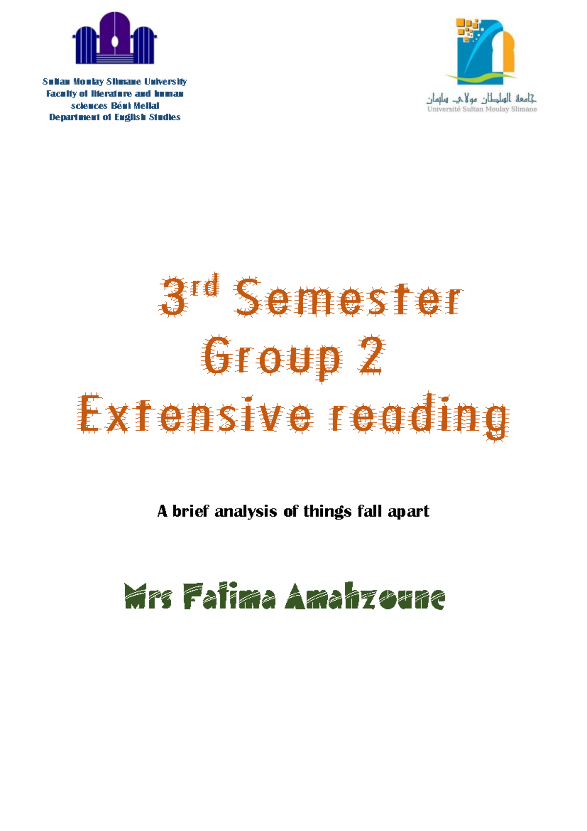 Analysis of 