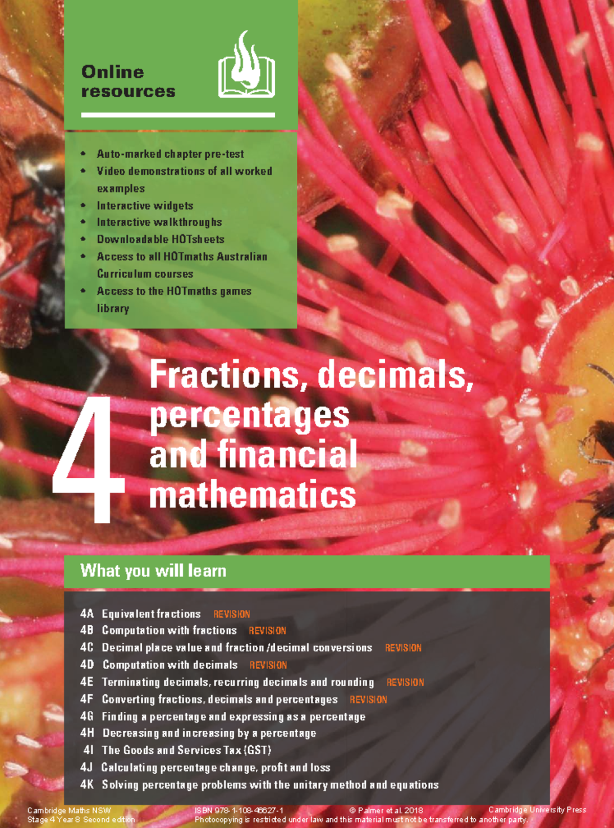 Ch 4 - Fractions, Decimals, Percentages & Financial Maths (NSW Stage 4 ...