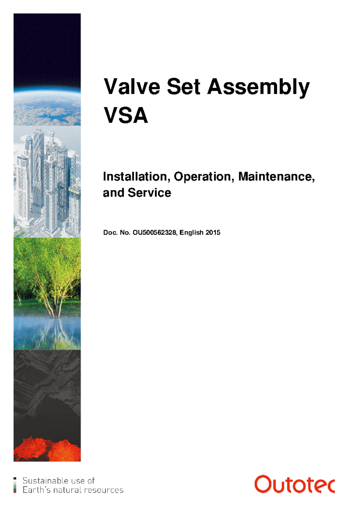 Valve Set Assembly VSA Installation, - Valve Set Assembly VSA ...