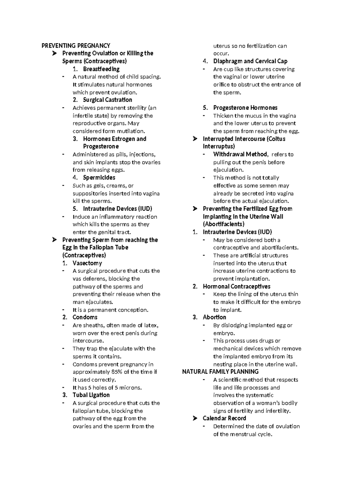 Contraceptive Methods and Fertility Insights: A Comprehensive Guide ...
