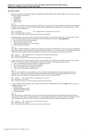 Exam View - Chapter 48 - exam prep - Chapter 48: Assessment of the ...
