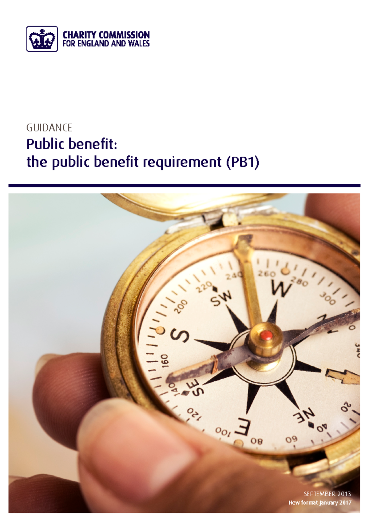 Public Benefit Requirement: Guidance for Charities (PB1) - Studocu