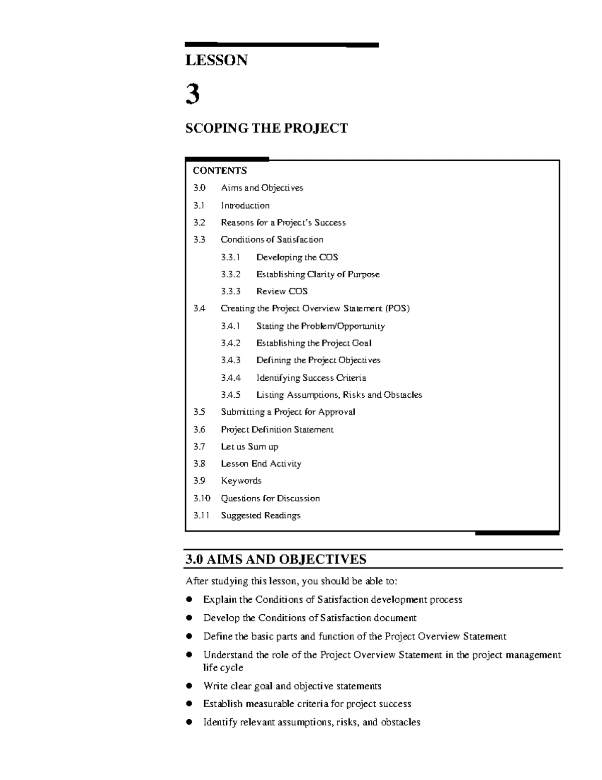 Lesson 02 - SOFTWARE PROJECT MANAGEMENT - LESSON Traditional Project ...