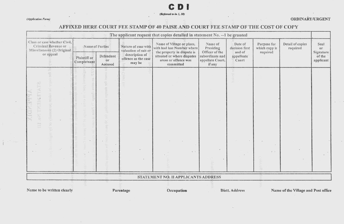 CD I Application Form for Certified Copy - Pro-CDIForm-2015 - Studocu