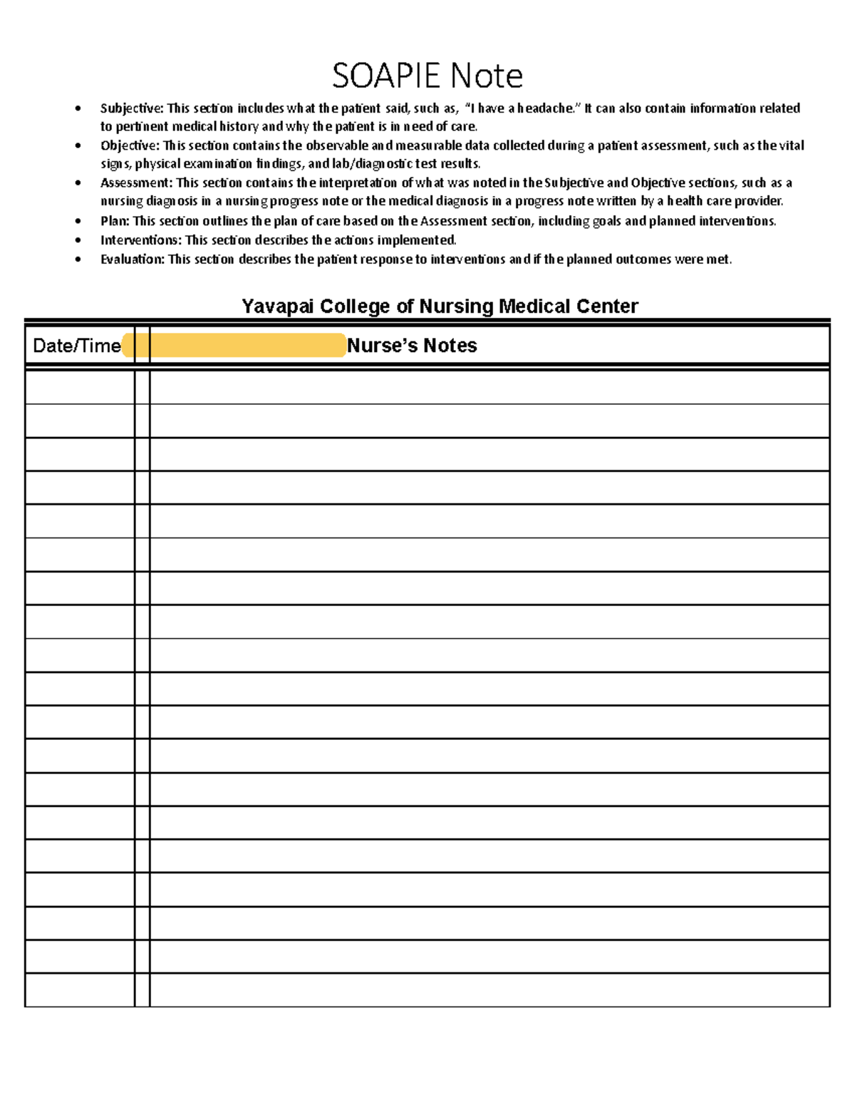 soapie-note-template-f-24-soapie-note-subjective-this-section-includes-what-the-patient-said-studocu