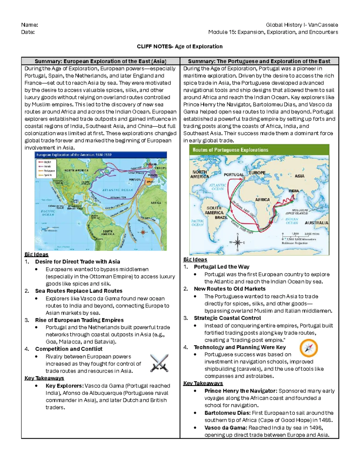 Summary and Main Idea Worksheet 1 | Answer Key - Studocu, image size:1200x1553