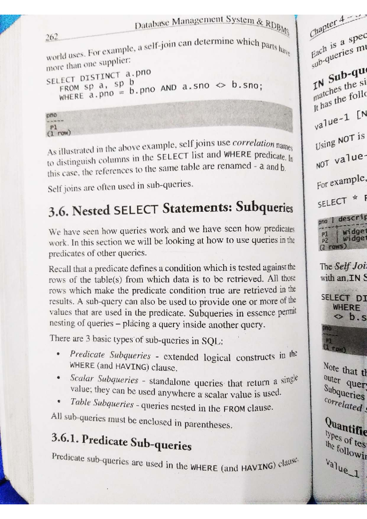 Subqueries in Database Management System 262: Understanding SQL Queries ...