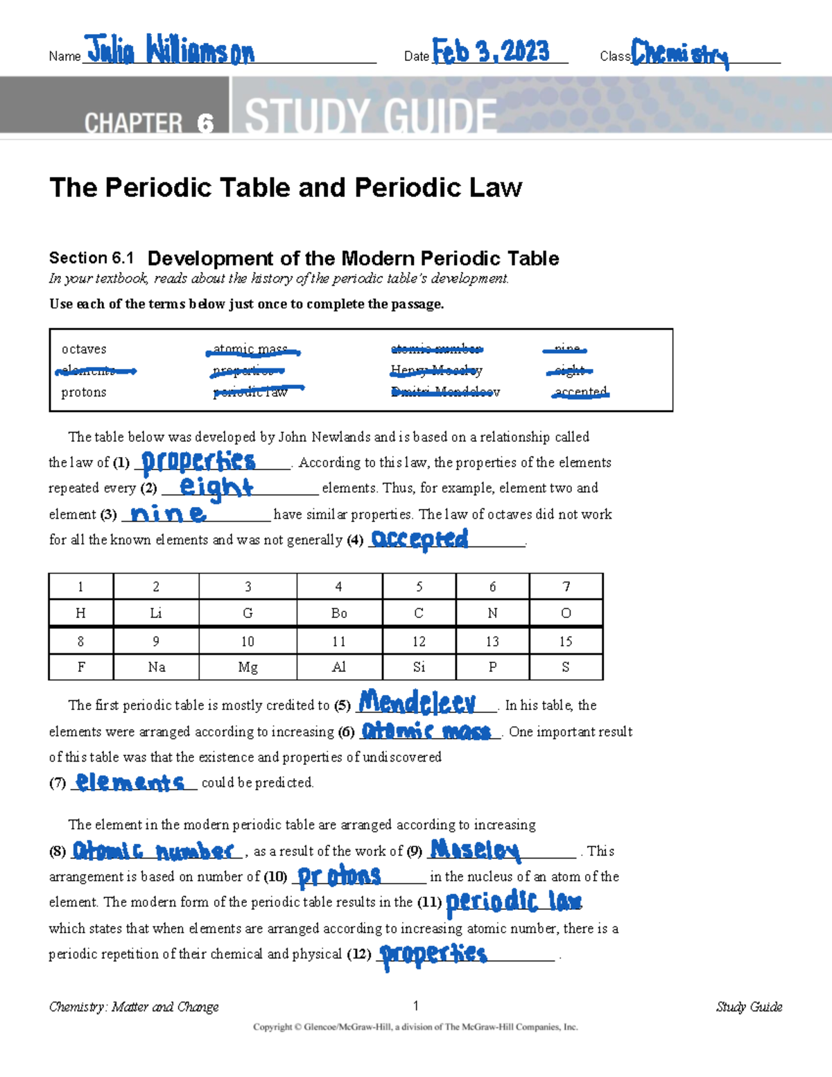 Electron Configuration Practice Worksheet 2003 Answer Key 2024