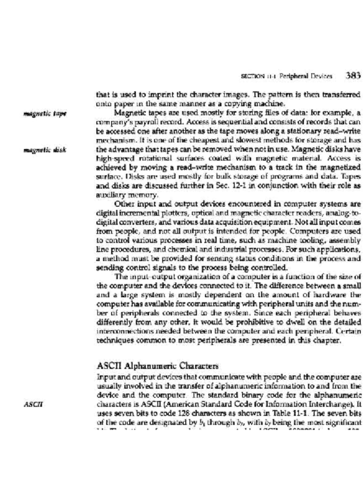 Peripheral Devices and Their Role in Computer System Architecture (CS ...