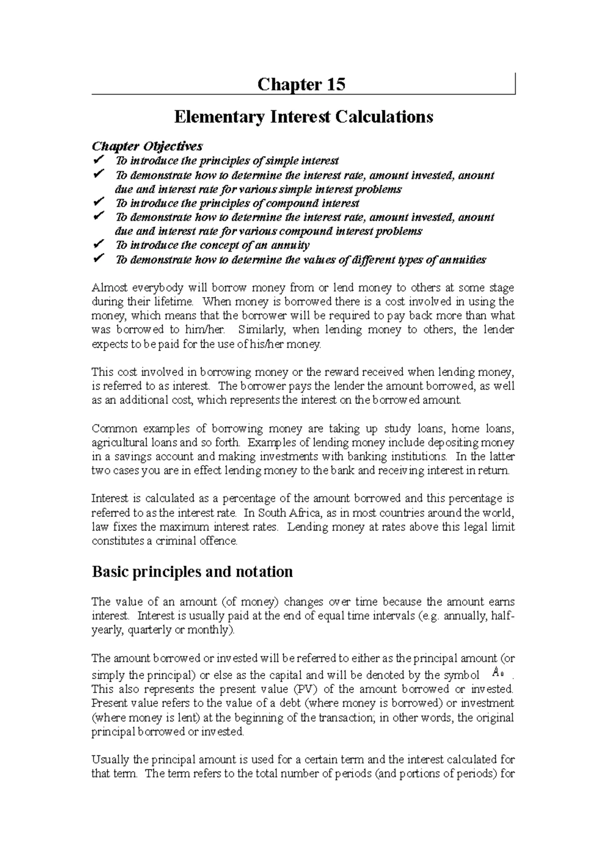 EFMA2614 Test 2 Solutions - University of the Free State 2023 - Studocu
