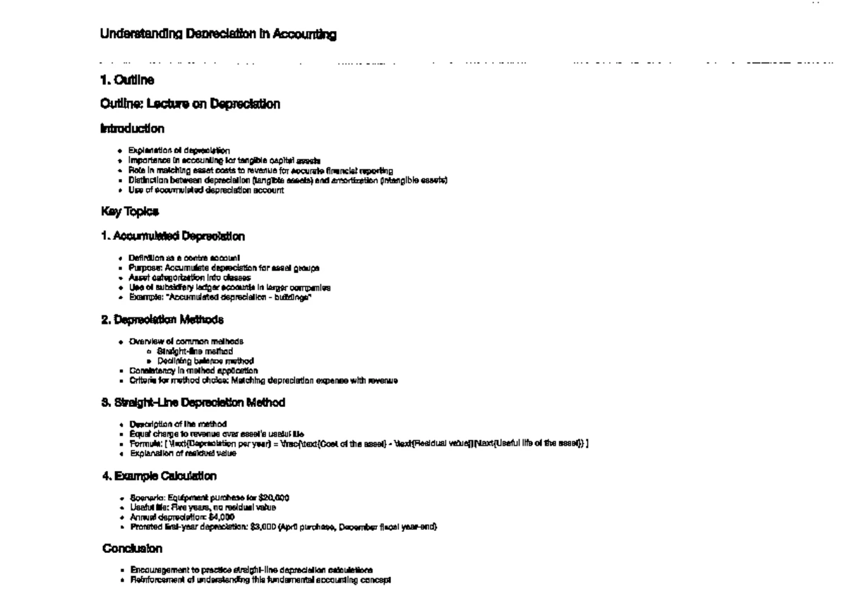 Lecture Notes: Understanding Liabilities & Equity in Financial ...