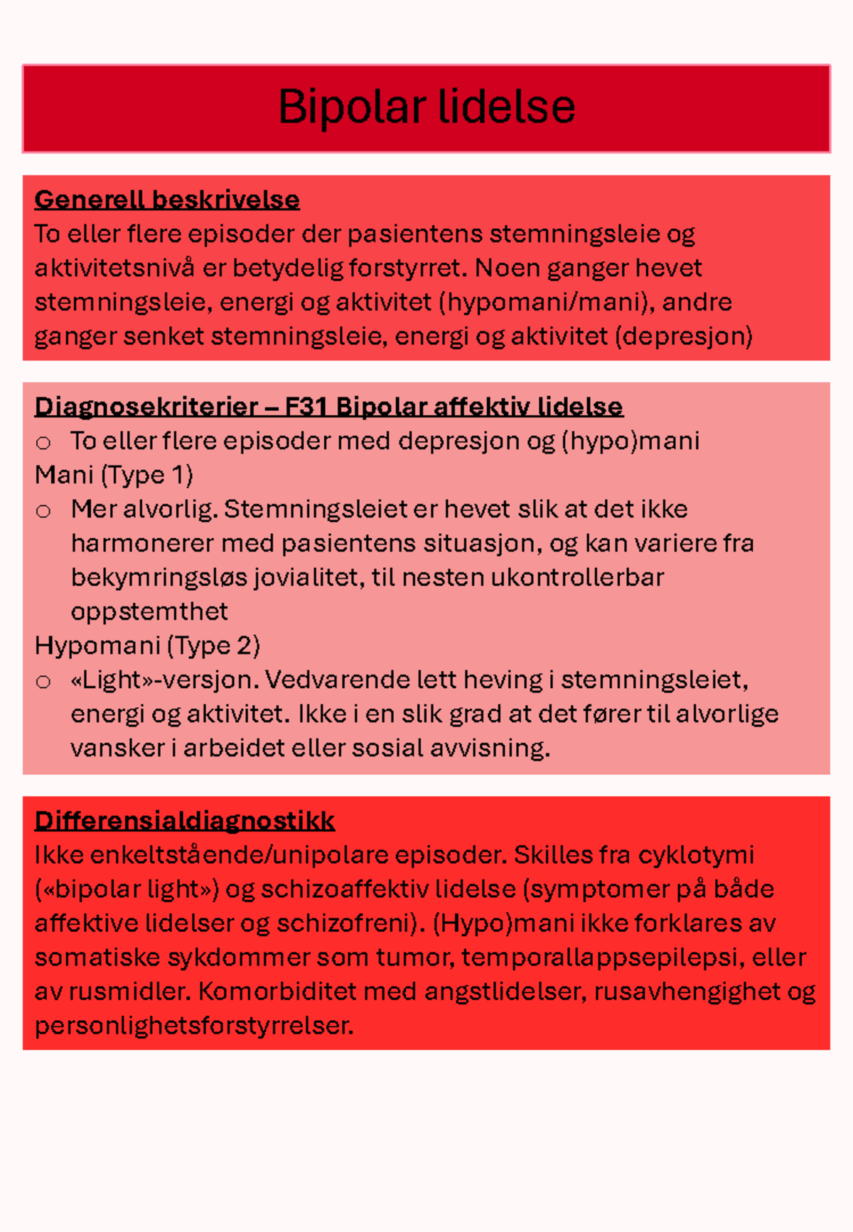 bipolar-lidelse-f31-generell-beskrivelse-og-diagnosekriterier-studocu