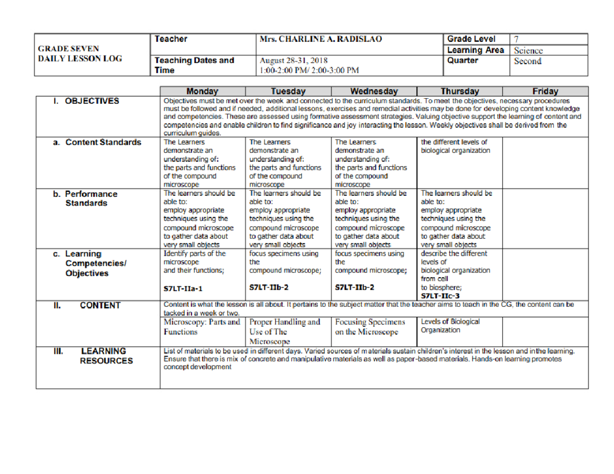 Grade 7 Science: 2nd Quarter Study Guide - Studocu