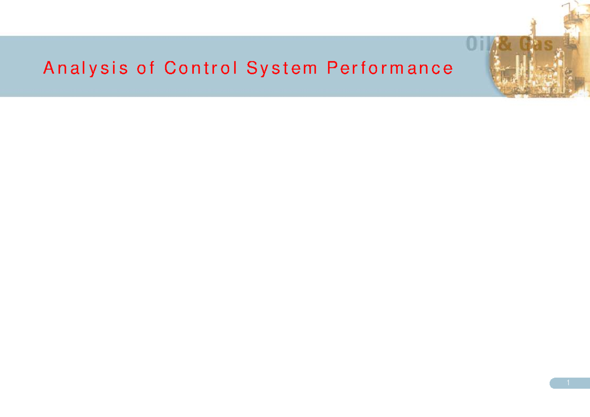 2024 Control System Performance Analysis - Chapter 5 Notes - Studocu