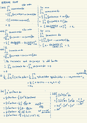 Math1014 Calculus II Spring 2022 Midterm Exam Part 3 Solutions - Studocu