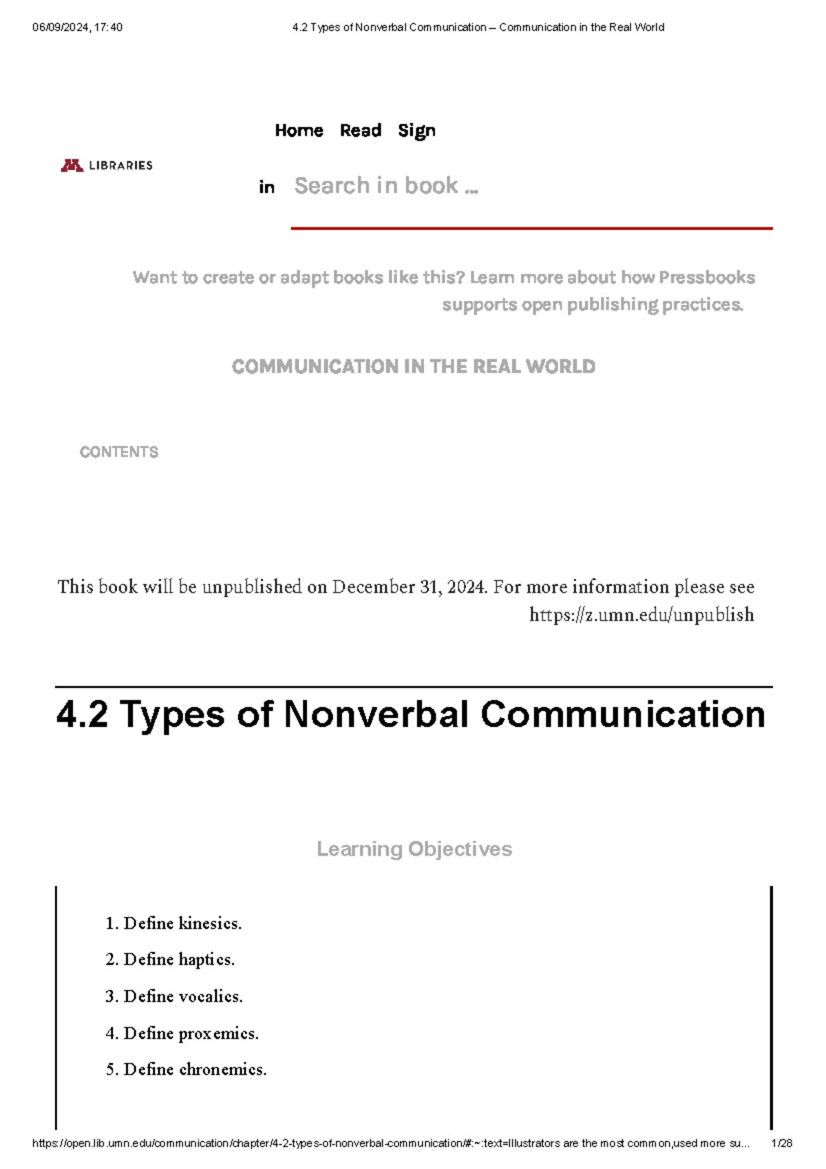 Types of Nonverbal Communication in Real-World Context – Comm 101 - Studocu
