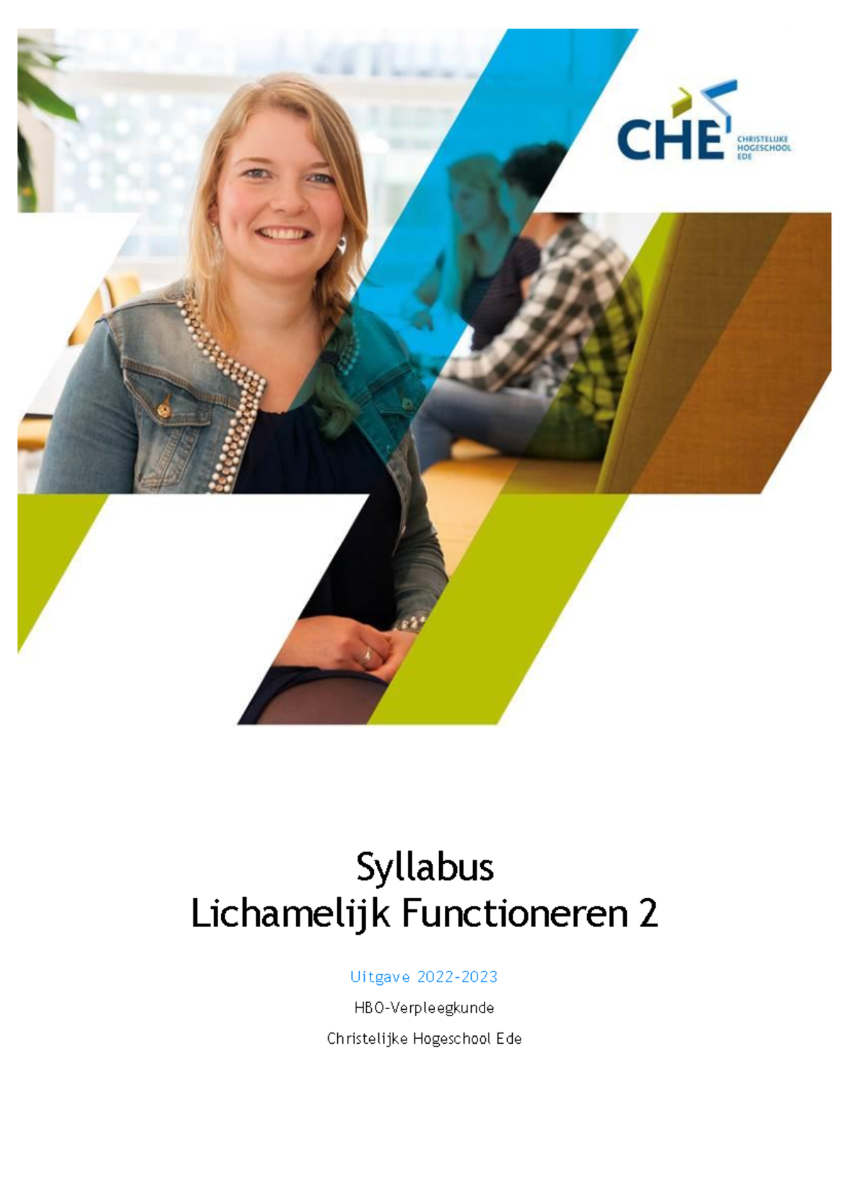 Syllabus LF2 2022-2023: Lichamelijk Functioneren en Voeding - Studeersnel