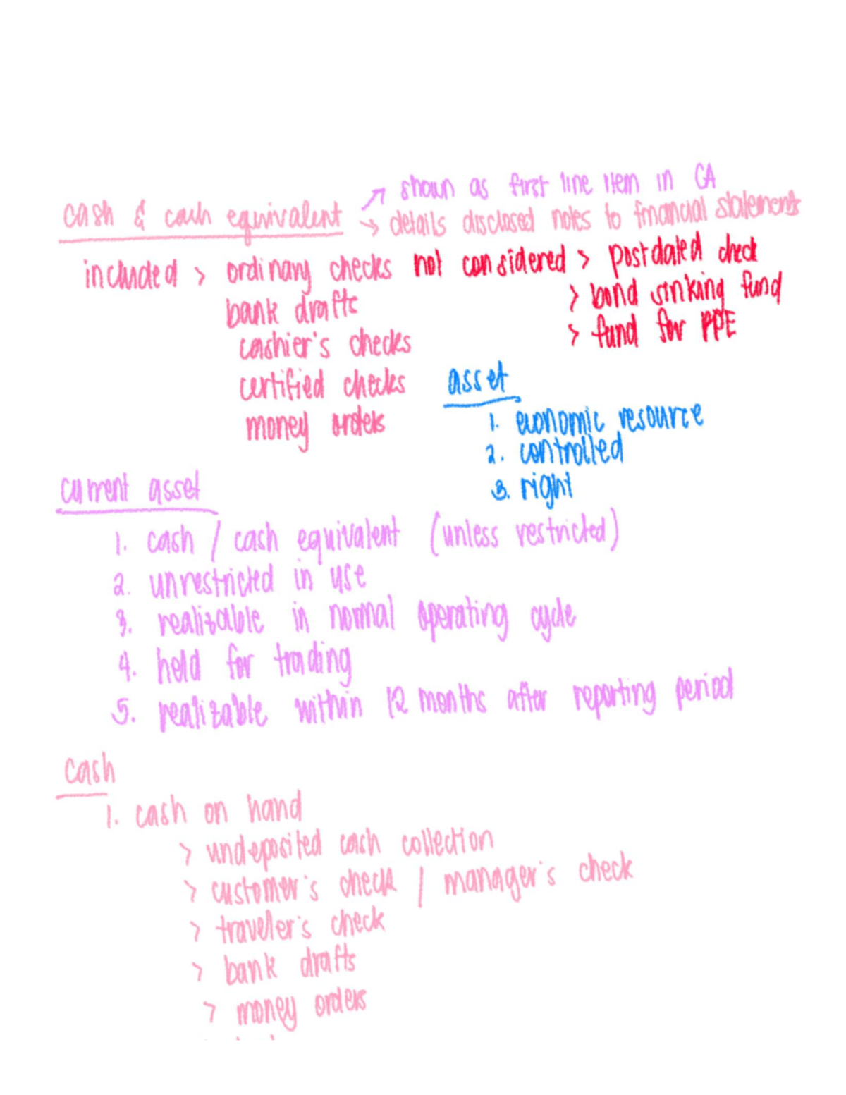 Ch1 - Cash and Cash Equivalents Overview and Management - Studocu