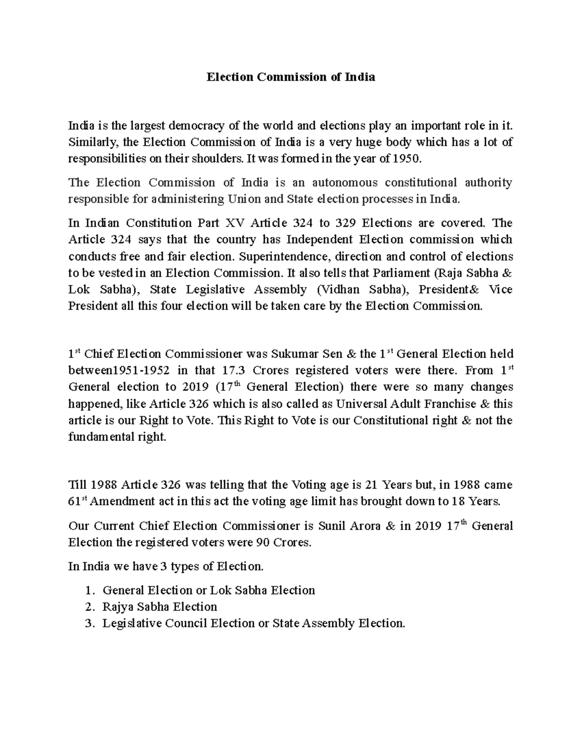 Election Commission of India Final Ver - Election Commission of India ...