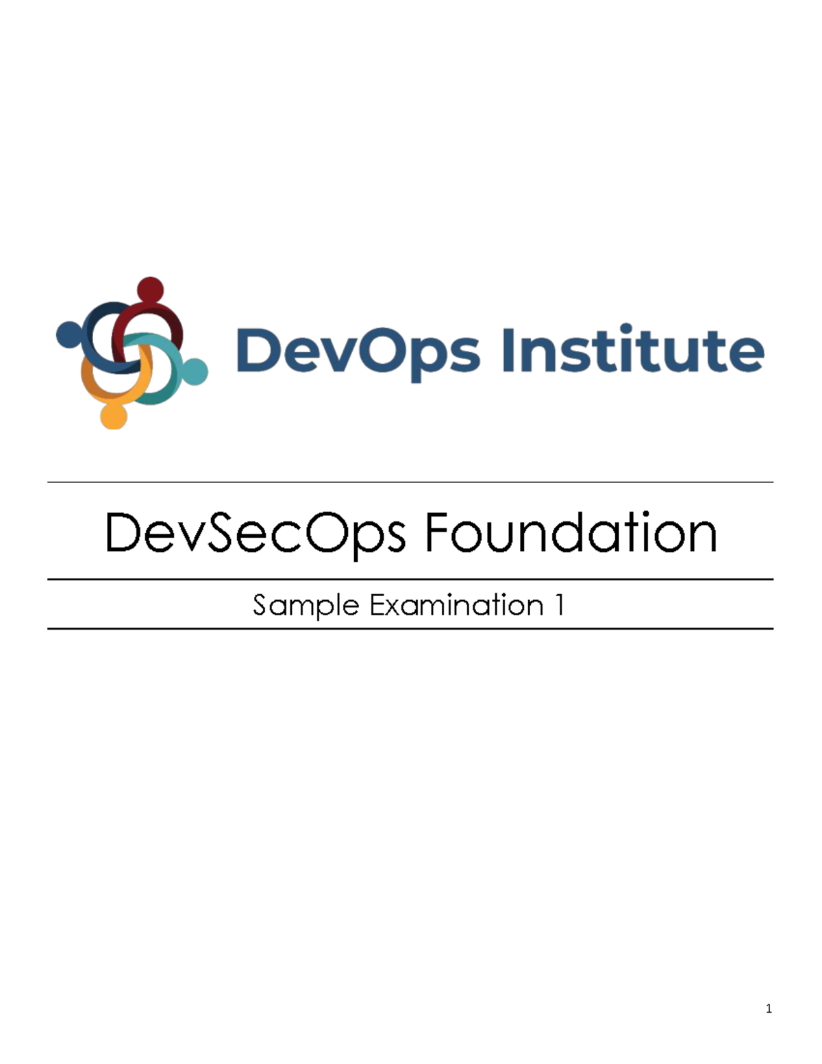 DSOF v2.1 - DevSecOps Foundation Sample Exam 1 with Answers - Studocu