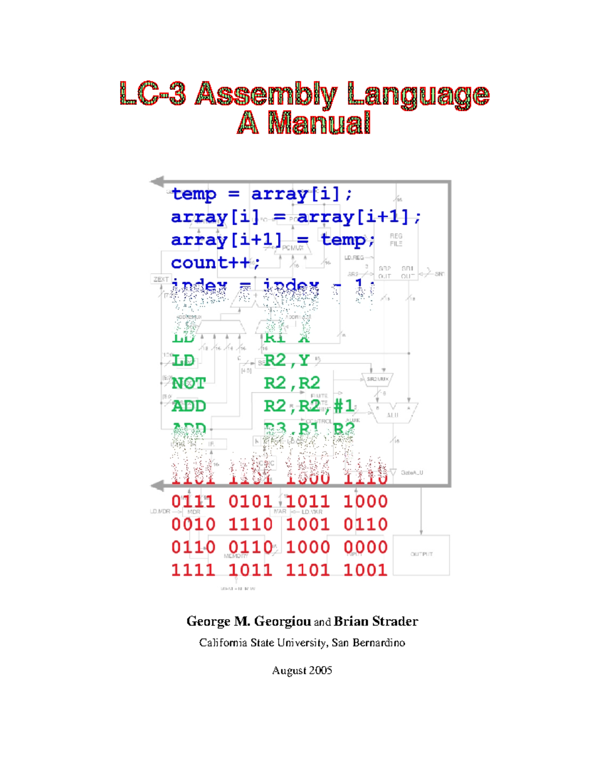 LC3-Assembly Programming Guide: Examples and Instructions - Studocu